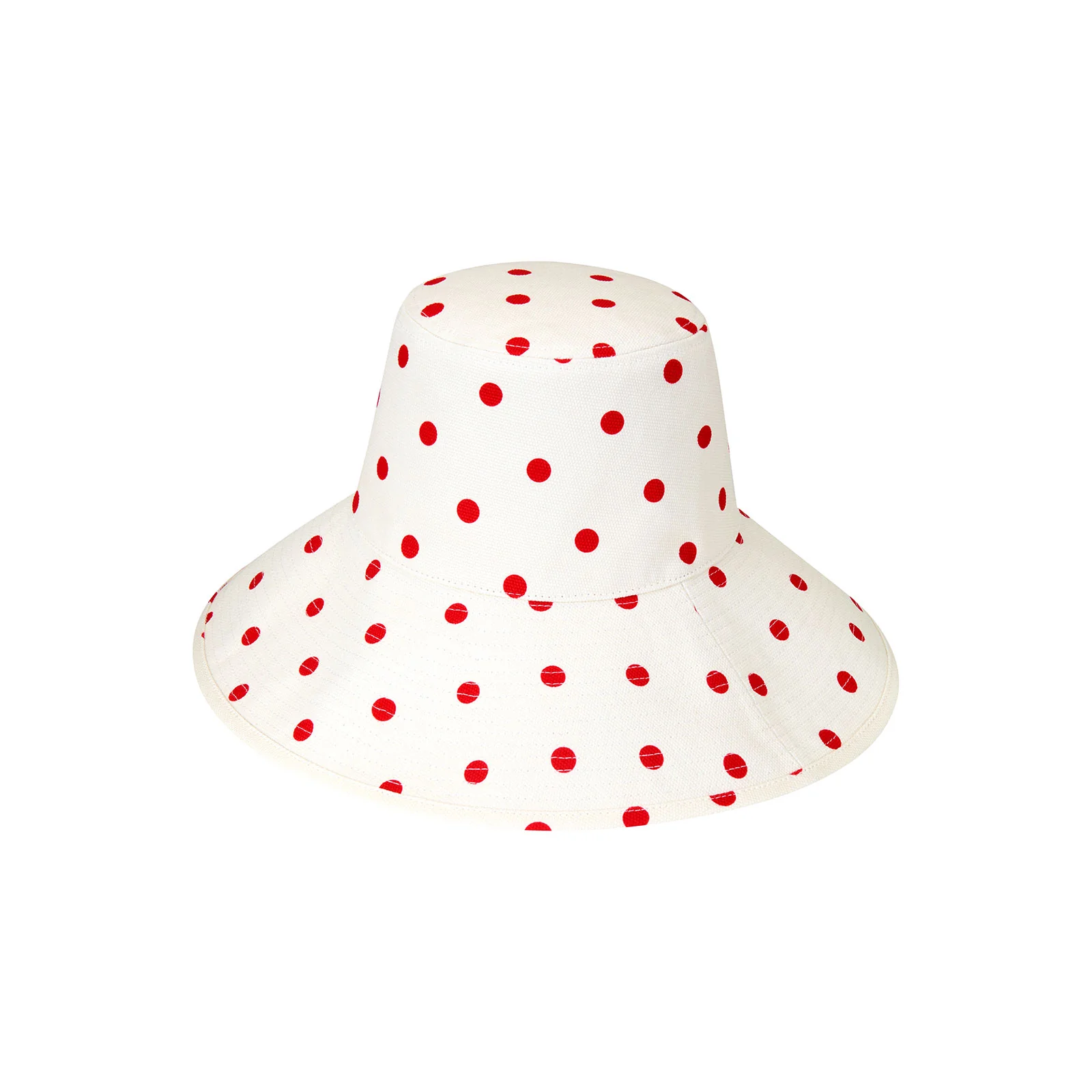 Holiday Bucket - Polka Dot Red - Image 3