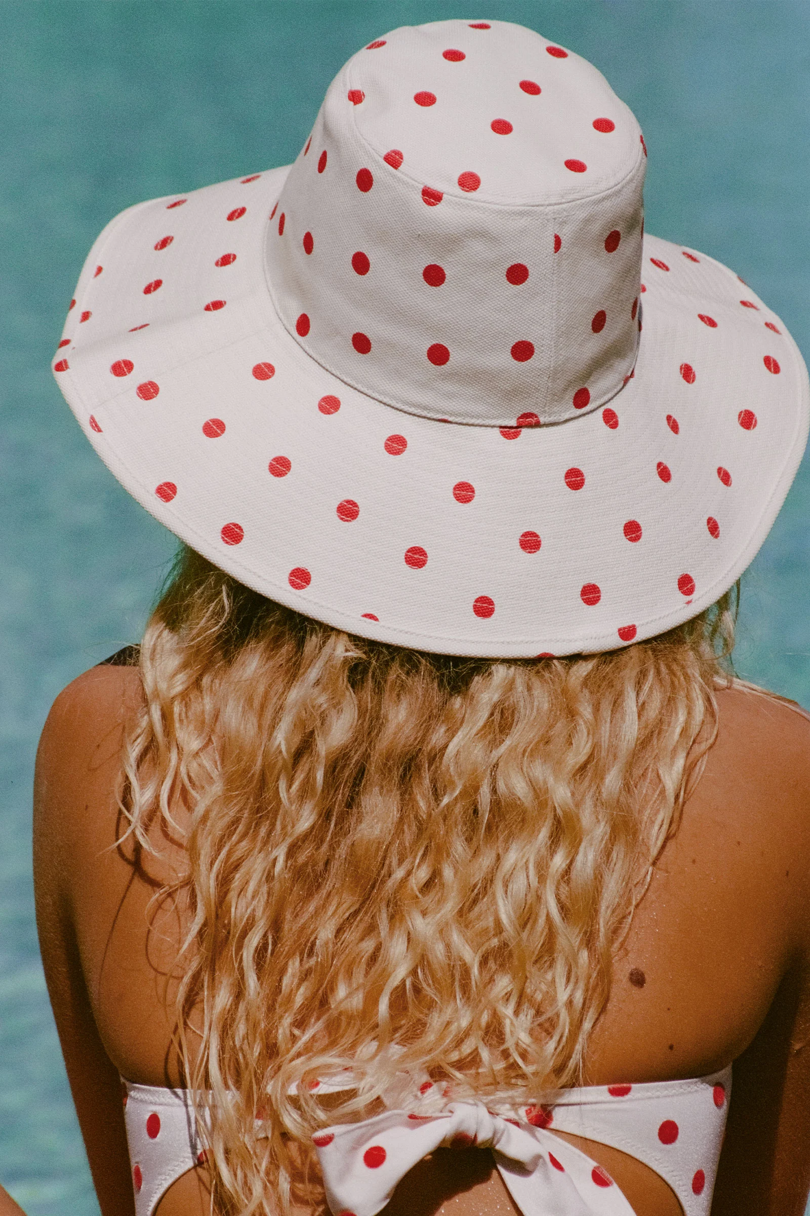 Holiday Bucket - Polka Dot Red - Image 7