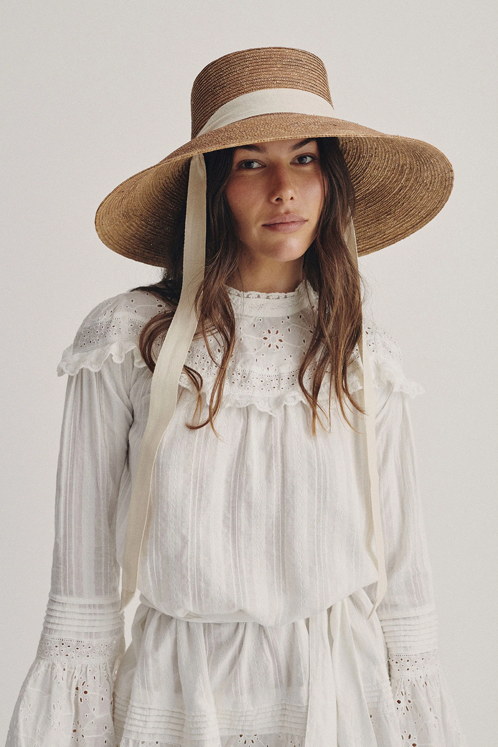 Paloma Sun Hat - Sepia - Image 7