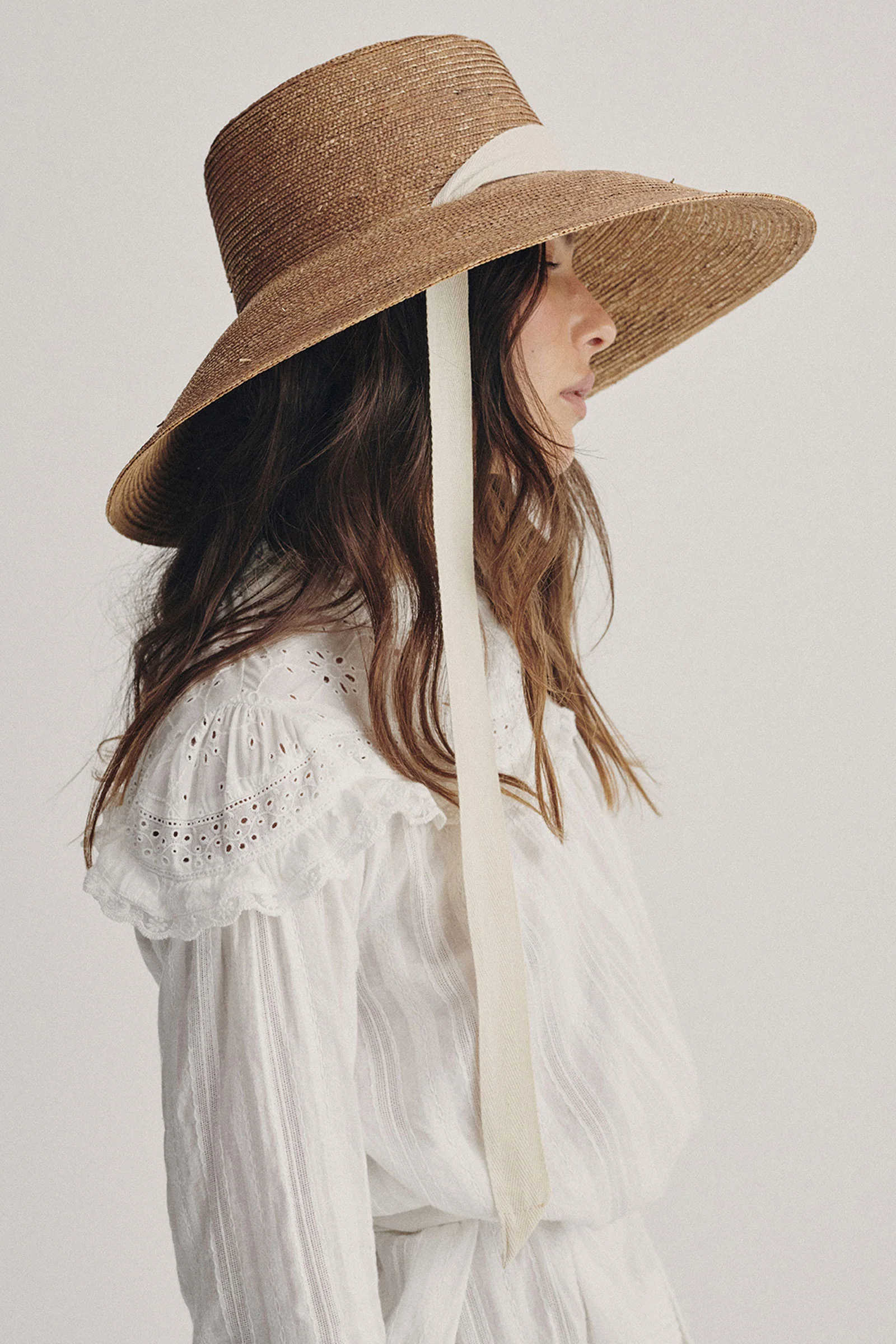 Paloma Sun Hat - Sepia - Image 8