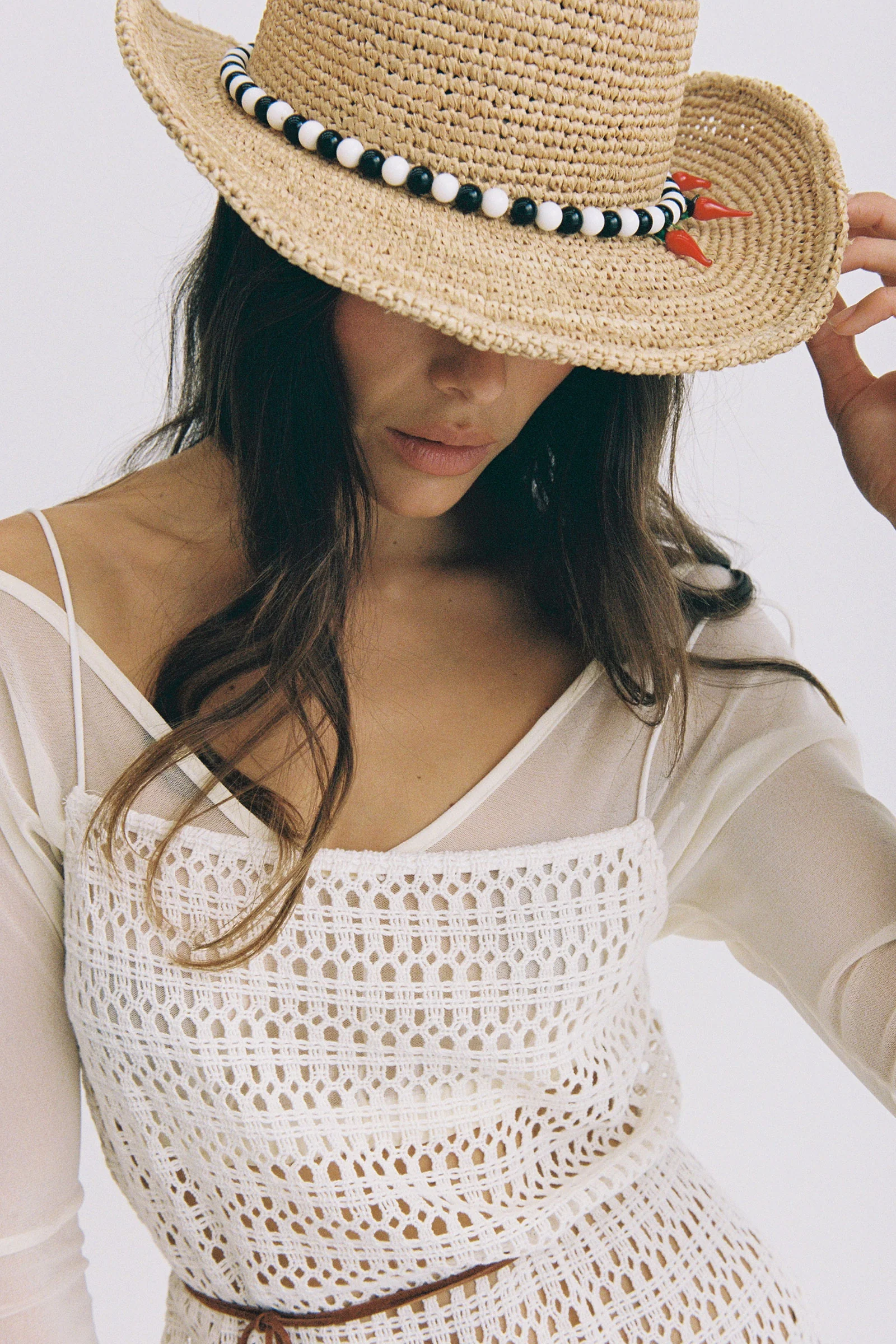 Raffia Cowboy Chili - Natural - Image 9