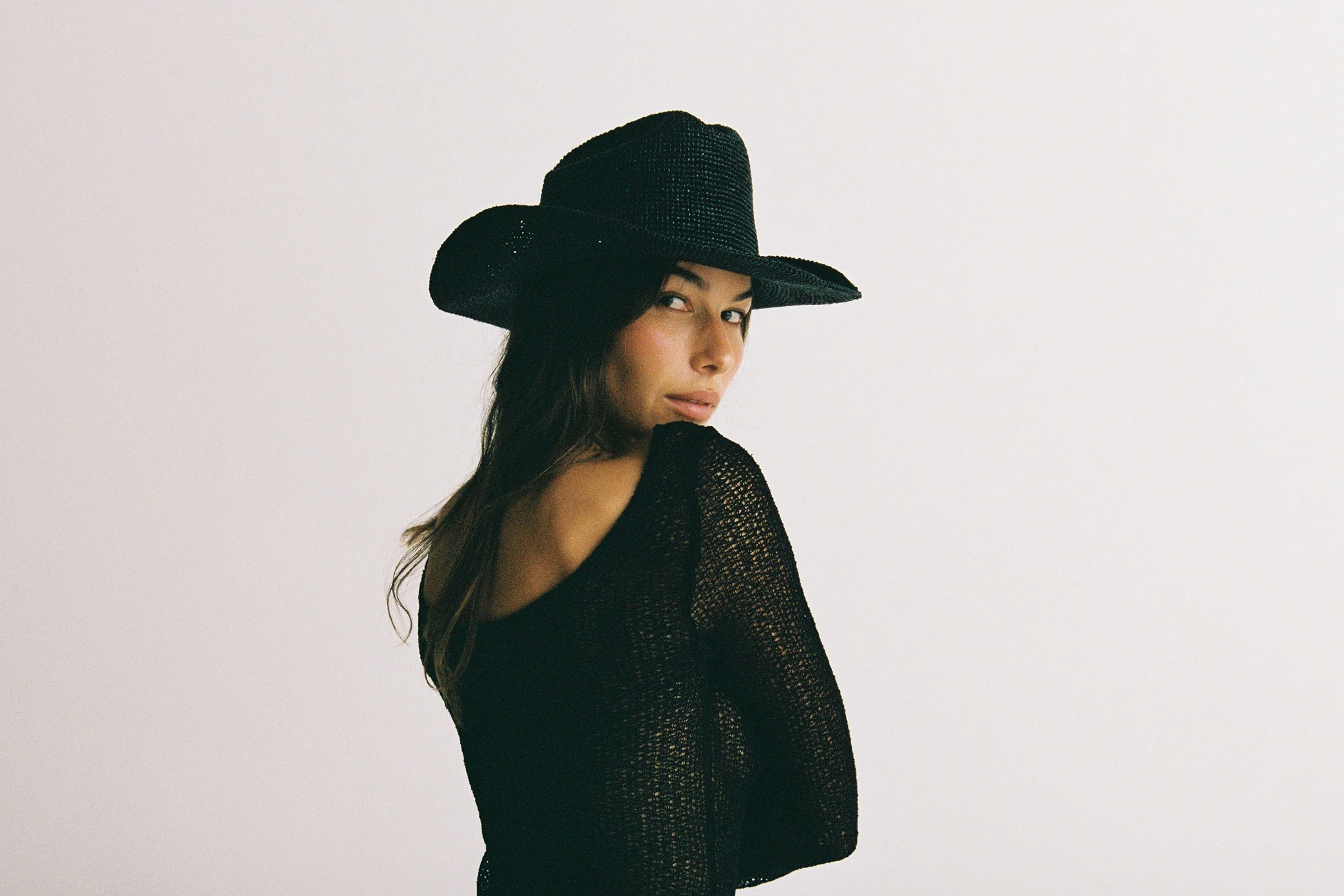 Raffia Cowboy Chili - Noir - Image 7