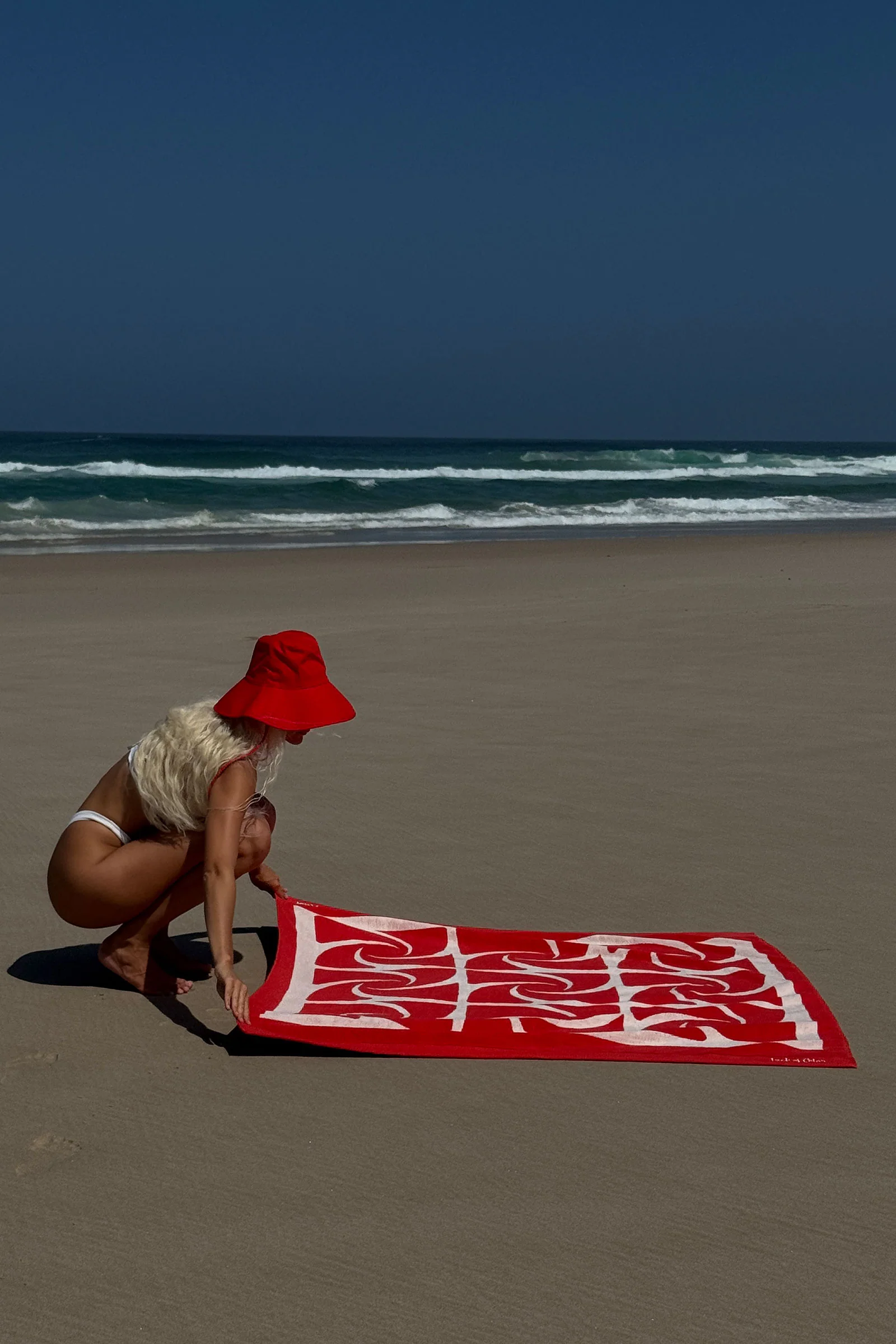 Shore Thing Towel - Flame - Image 5