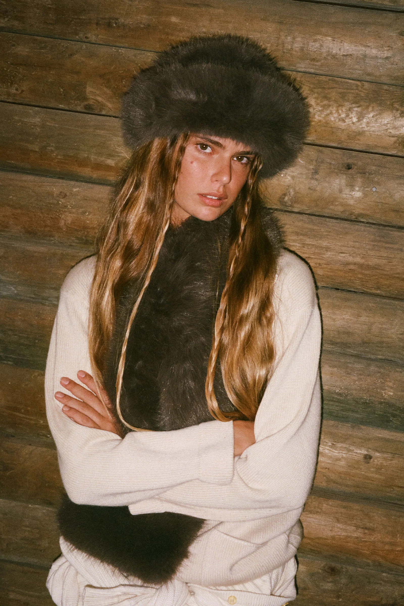Snuggle Scarf - Mink - Image 6