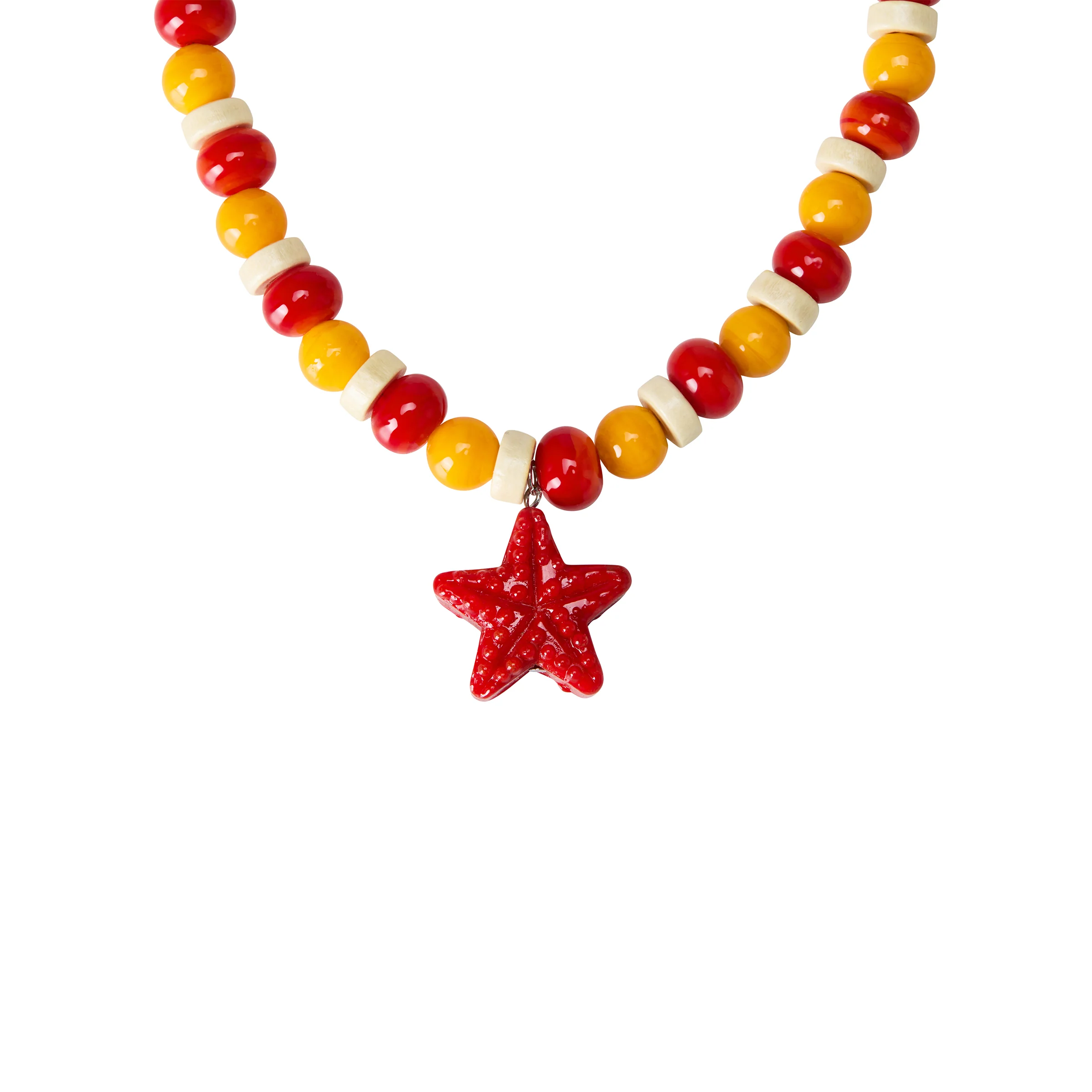 Sunwave Necklace - Red - Image 3