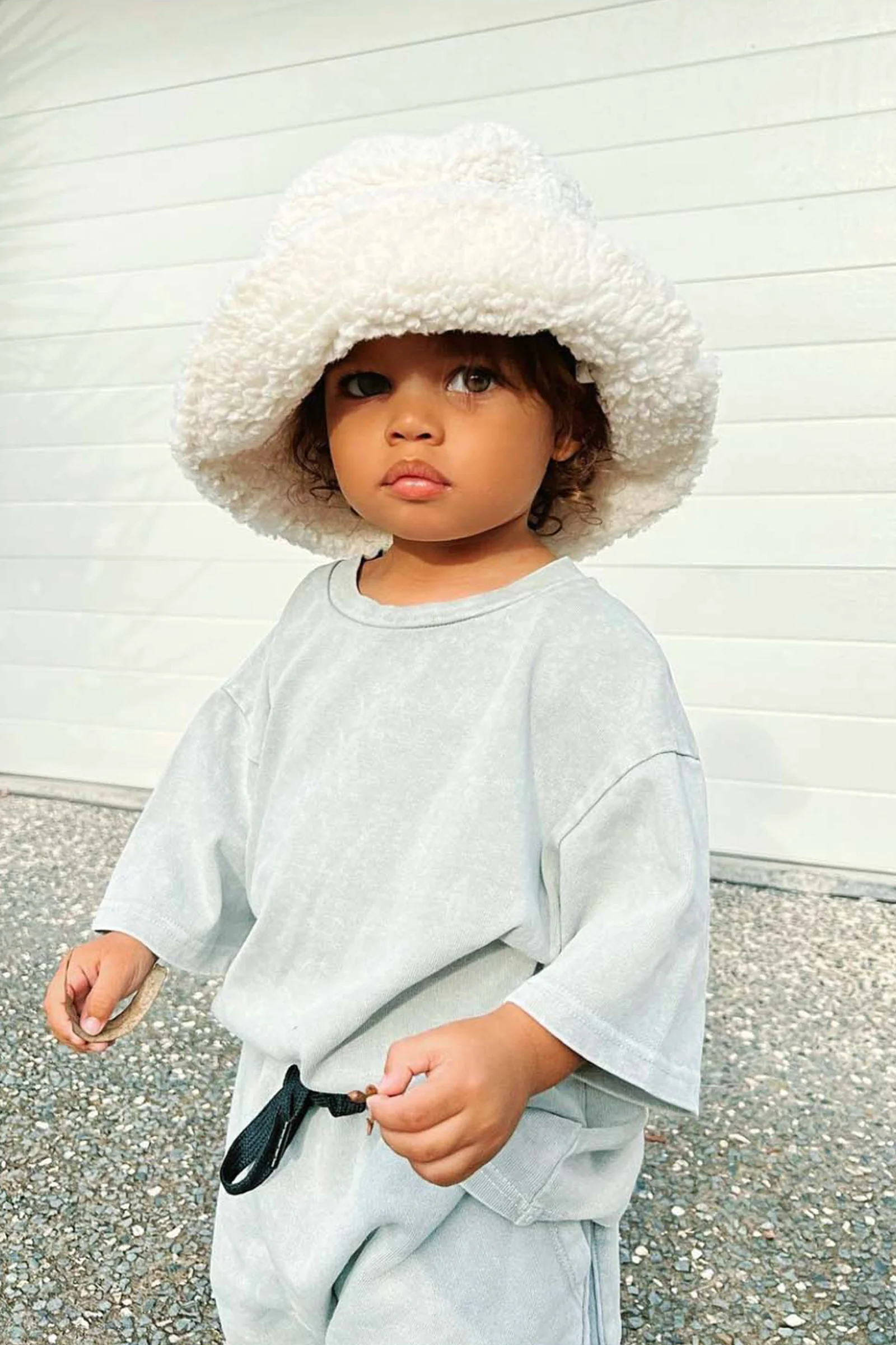 Teddy Bucket - Ivory - Kids - Image 2