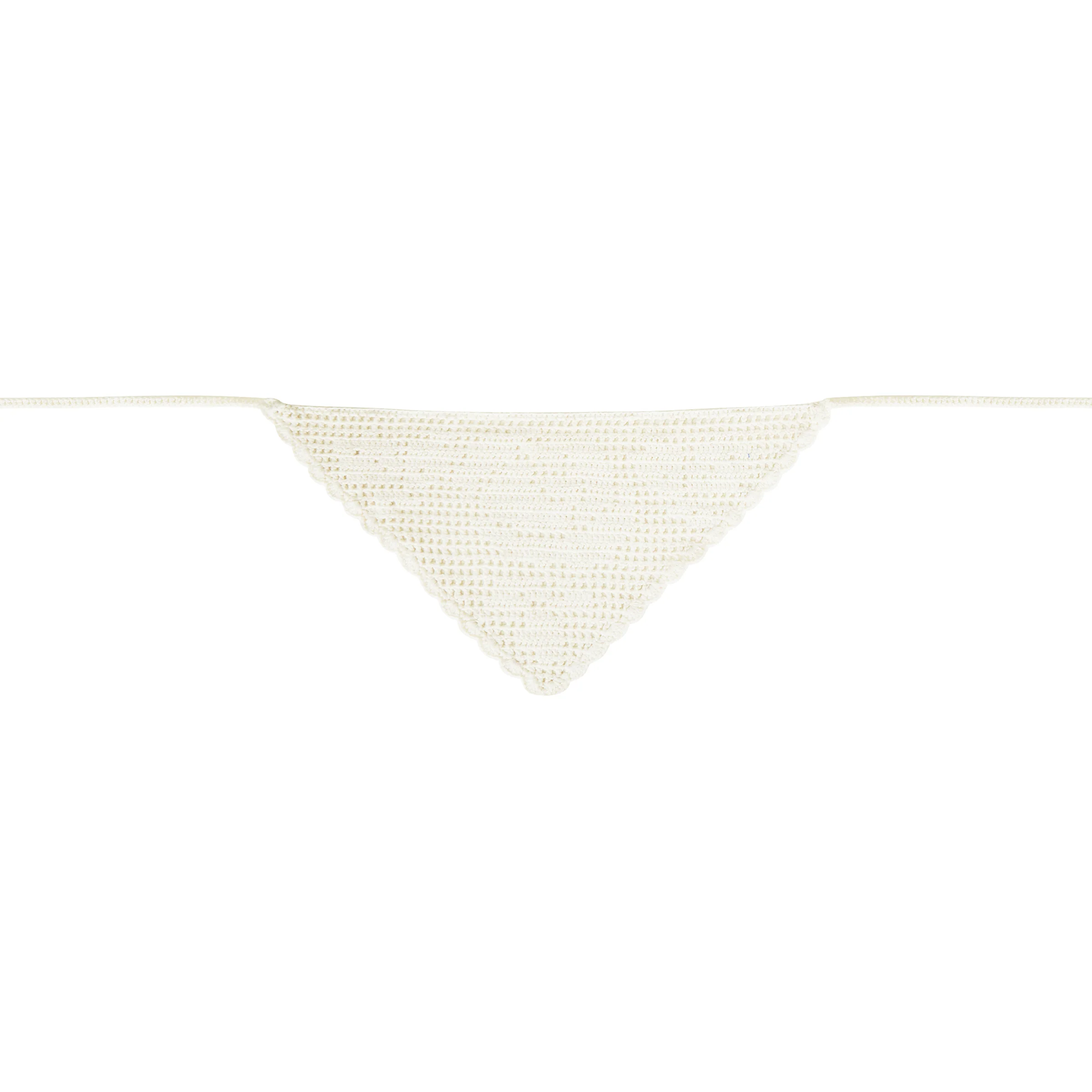 Triangle Bandana - Ivory Rose - Image 3