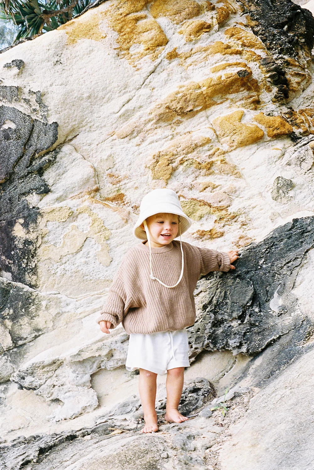 Wave Bucket - Beige Terry - Kids - Image 8